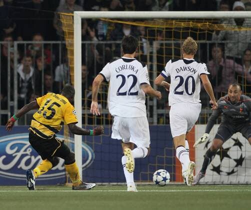 Fußball, Champions League Qualifikation, Young Boys Bern - Tottenham Hotspurs 3:2