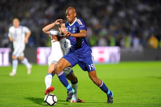 Fußball, EM Qualifikation, Bosnien-Herzegowina - Frankreich 0:2