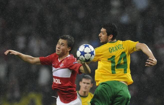 Fußball, Champions League, Spartak Moskau - MSK Zilina 3:0