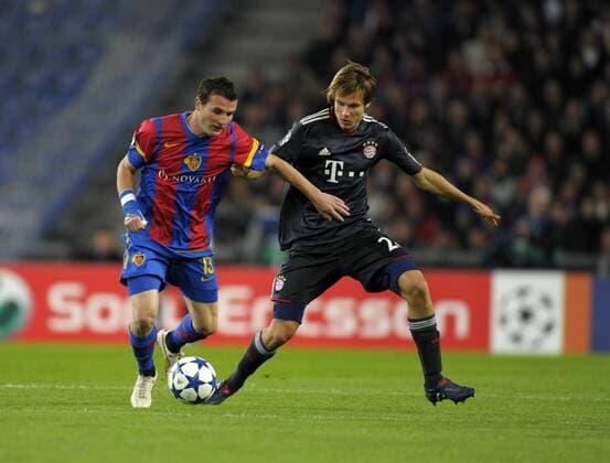 Fußball, Champions League, FC Basel - Bayern München 1:2