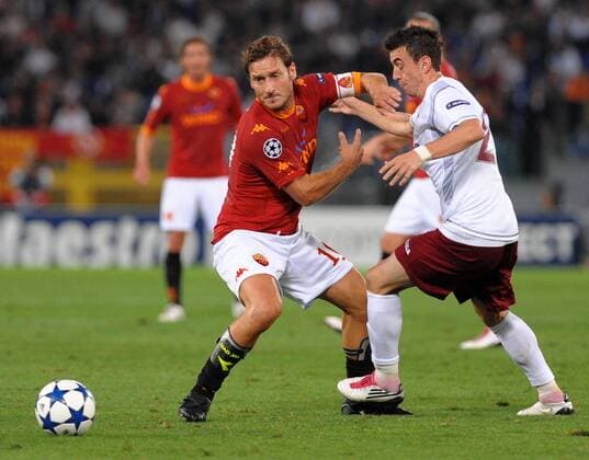 Fußball, Champions League, AS Rom - CFR Cluj 2:1