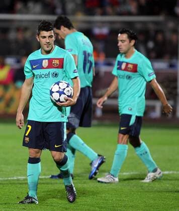 Fußball, Champions League, Rubin Kazan - FC Barcelona 1:1