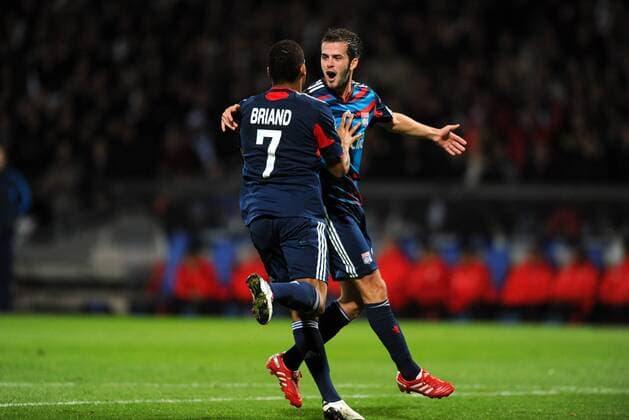 Fußball, Champions League, Olympique Lyon - Benfica Lissabon 2:0