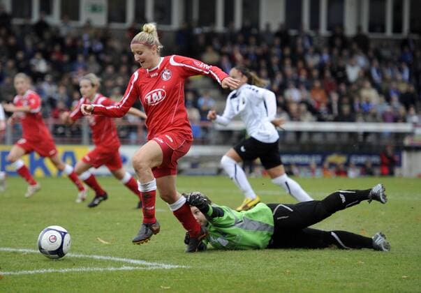 Frauenfußball, Champions League, 1. FFC Turbine Potsdam - SV Neulengbach 7:0