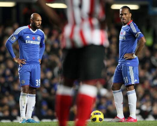 Fußball, England, Premier League, FC Chelsea - FC Sunderland 0:3