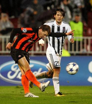 Fußball, Champions League, Partizan Belgrad - Schachtar Donezk 0:3