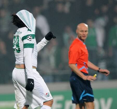 Fußball, Champions League, Bursaspor - Rangers FC 1:1