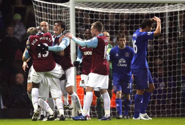 Fußball, England, Premier League, West Ham United - FC Everton 1:1
