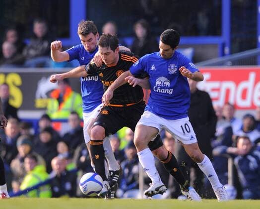 Fußball, England, Premier League, FC Everton - FC Chelsea 1:1