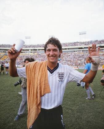 Fußball, Gary Lineker als Englands Rekord-WM-Torschütze abgelöst, Archivbilder
