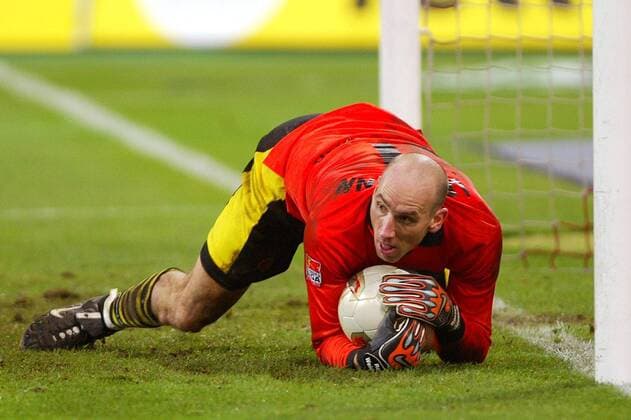 Fußball, Historie, Feldspieler als Torhüter