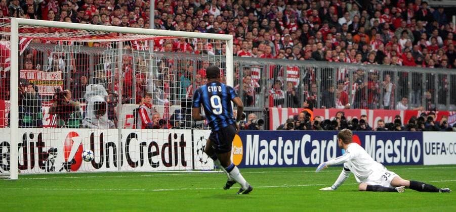 Fußball, Champions League, Bayern München - Inter Mailand 2:3