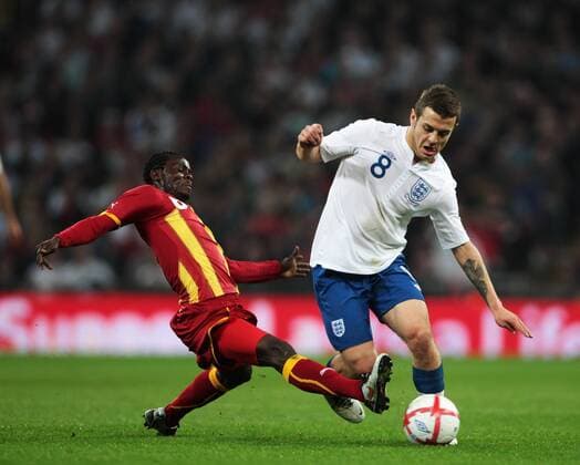 Fußball, Länderspiel, England - Ghana 1:1