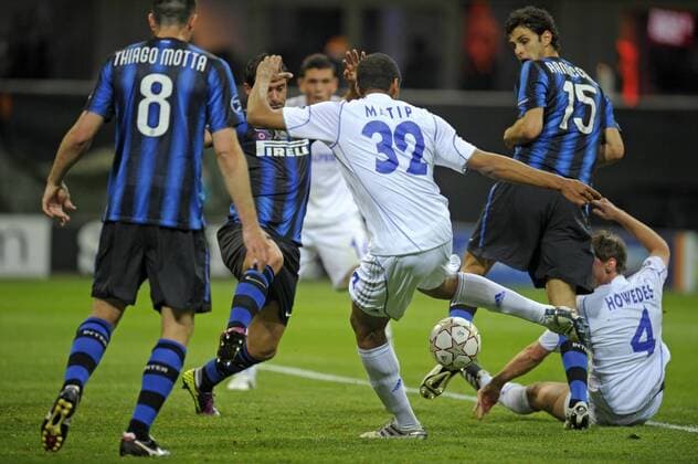 Fußball, Champions League, Viertelfinale, Inter Mailand - FC Schalke 04 2:5
