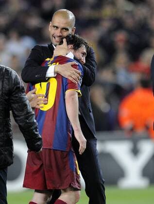 Fußball, Champions League Halbfinale, Grundgerüst des FC Barcelona spielte schon unter Guardiola