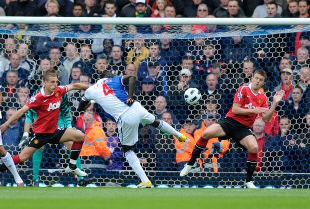 Fußball, England, Premier League, Blackburn Rovers - Manchester United 1:1
