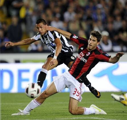 Fußball, Italien, Serie A, Udinese Calcio - AC Mailand 0:0 - Udine ist in der Champions League Qualifikation