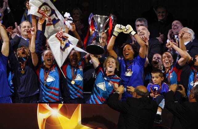 Frauenfußball, Olympique Lyon ist Champions League Sieger