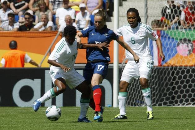 Fußball, Frauen WM, Nigeria - Frankreich 0:1