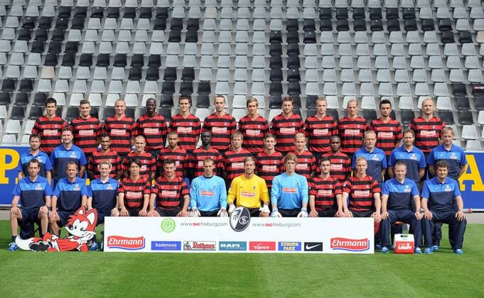 Fußball, 1. BL, Porträttermin SC Freiburg