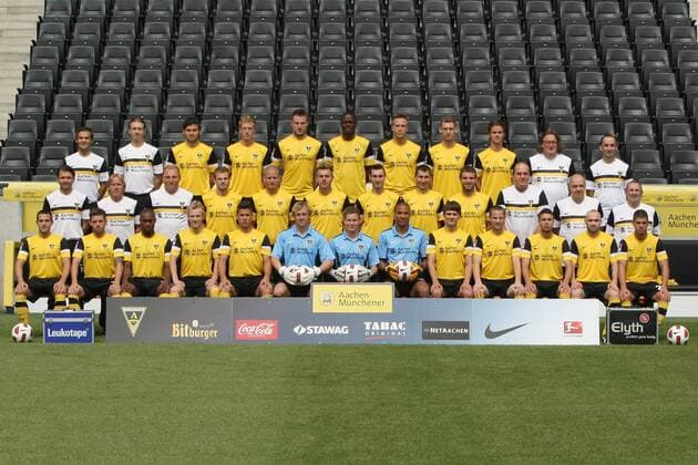 Fußball, 2. BL, Porträttermin Alemannia Aachen