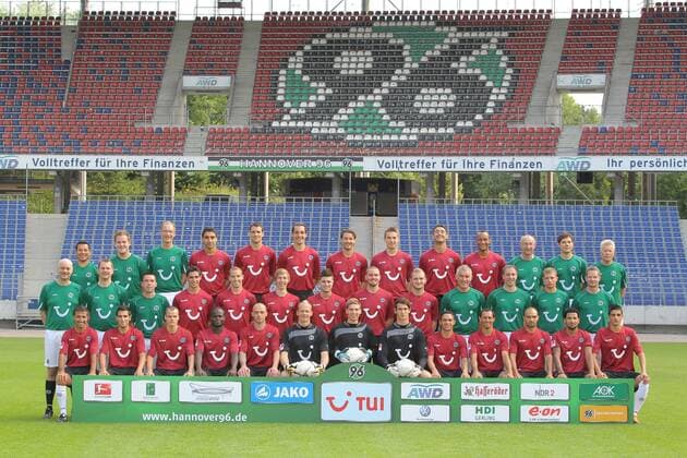 Fußball, 1. BL, Porträttermin Hannover 96