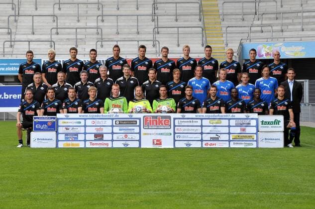 Fußball, 2. BL, Porträttermin SC Paderborn