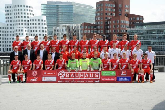 Fußball, 2. BL, Porträttermin Fortuna Düsseldorf