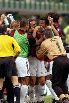 Fußball, Champions League, Halbfinale, Inter Mailand - AC Mailand 1:1
