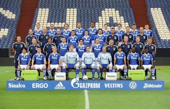 Fußball, 1. BL, Porträttermin FC Schalke 04