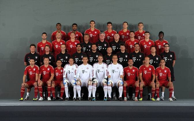 Fußball, 1. BL, Porträttermin Bayern München
