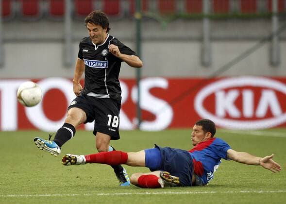 Fußball, Champions League Qualifikation, Sturm Graz - FC Videoton 2:0