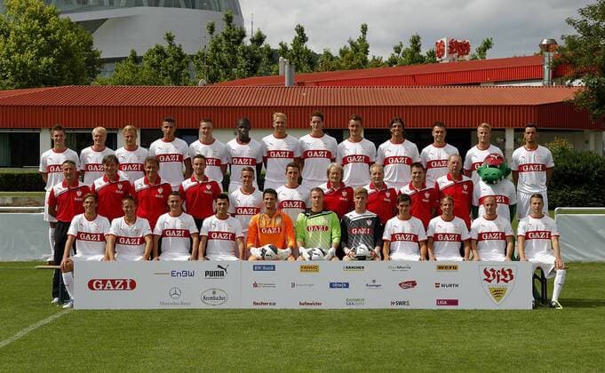 Fußball, 3. Liga, Porträttermin, VfB Stuttgart II