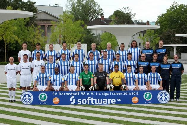 Fußball, 3. Liga, Porträttermin, SV Darmstadt 98