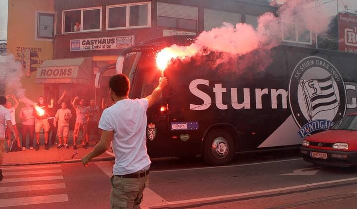 Fußball, Champions League Qualifikation, Sturm Graz - FC Zestafoni 1:0