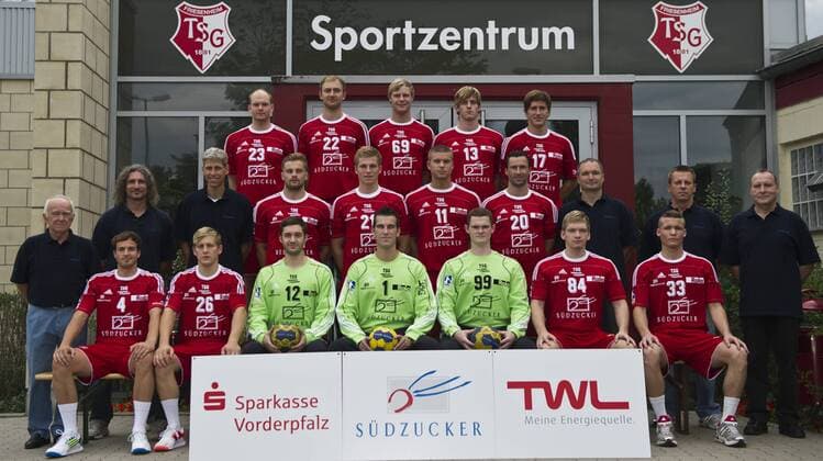 Handball, 1. BL, Porträttermin TSG Friesenheim