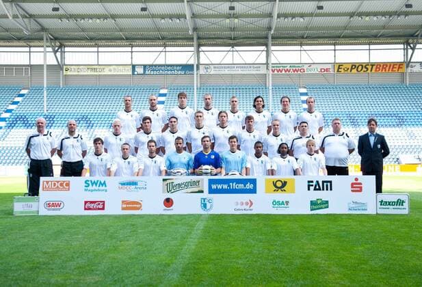 Fußball, Porträttermin FC Magdeburg