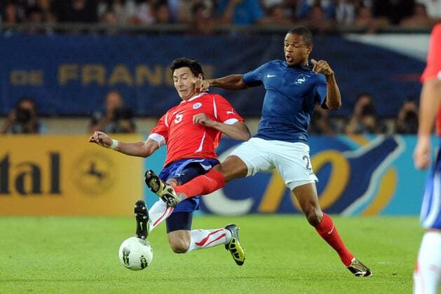 Fußball, Länderspiel, Frankreich - Chile 1:1