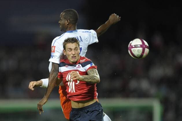 Fußball, Frankreich, Ligue 1, Lille OSC - Montpellier HSC 0:1