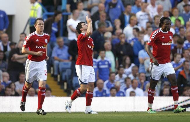 Fußball, England, Premier League, FC Chelsea - West Bromwich Albion 2:1