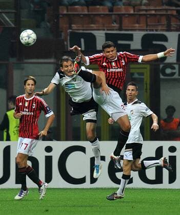 Fußball, Champions League, AC Mailand - Viktoria Pilsen 2:0