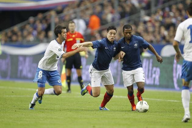 Fußball, EM Qualifikation, Frankreich - Bosnien-Herzegowina