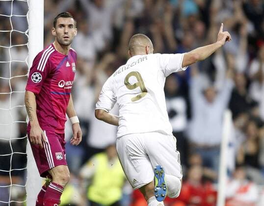 Fußball, Champions League, Real Madrid - Olympique Lyon 4:0