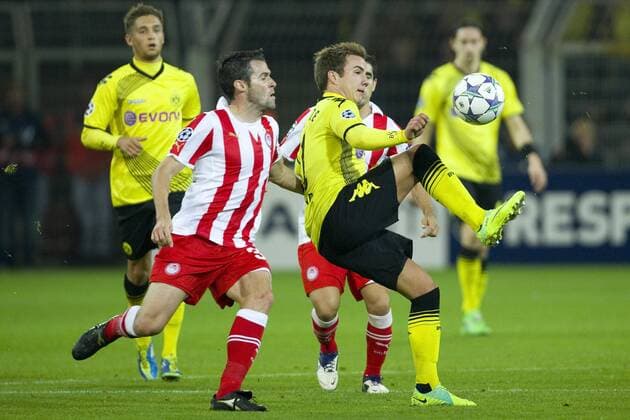 Fußball, Champions League, Borussia Dortmund - Olympiakos Piräus 1:0