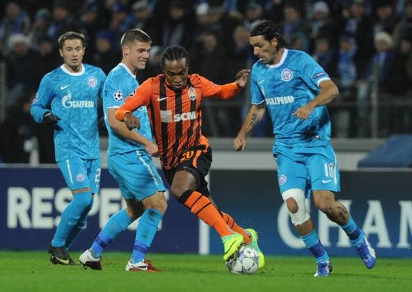 Fußball, Champions League, Zenit St. Petersburg - Shakhtar Donetsk 1:0