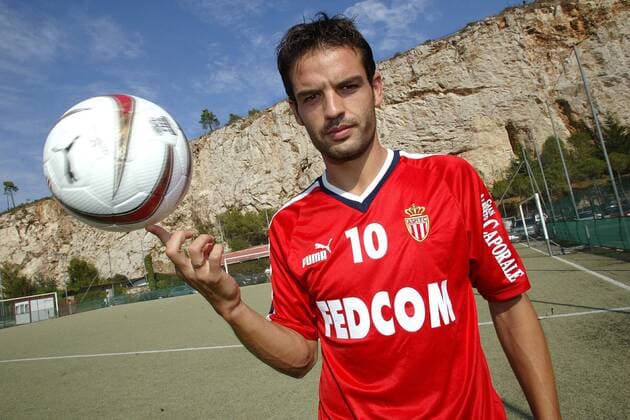 Fußball, Frankreich, Fernando Morientes als Neuzugang des AS Monaco