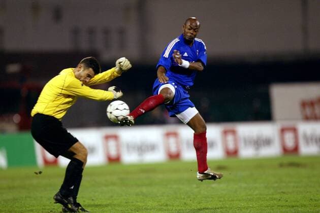 Fußball, EM-Qualifikation, Slovenien - Frankreich 0:2
