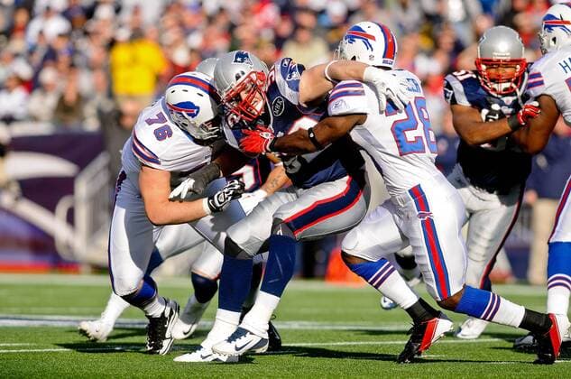 American Football, NFL, New England Patriots - Buffalo Bills