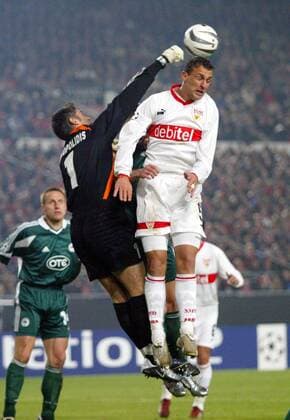 Fußball, Champions League, VfB Stuttgart - Panathinaikos Athen 2:0