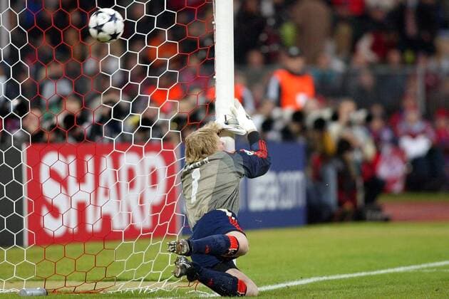 Fußball, Champions League, Bayern München - Olympique Lyon 1:2